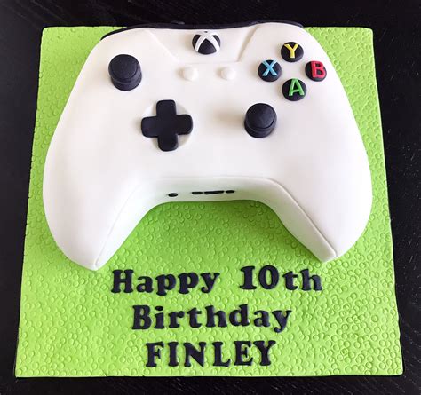 Xbox One Controller Cake Xbox Birthday Party Xbox Cake Xbox One Cake