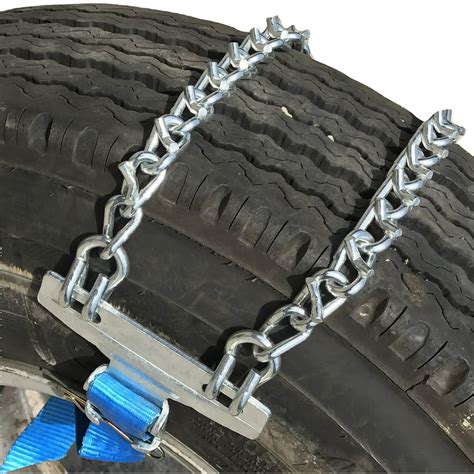 Snow Chains V Bar Emergency Strap On Tire Chains For Suvs And Pick Up