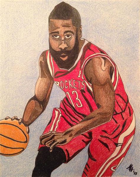 640x787 ascension of jesus christ coloring pages family holiday. James Harden 2013 Drawing by Mark Hutton