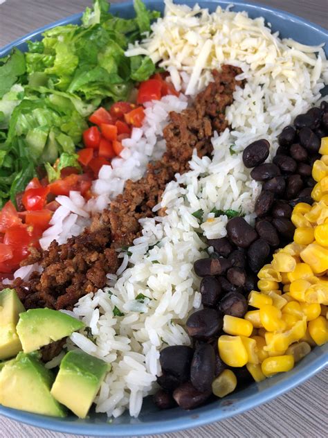 Easy Burrito Bowl Mrs Island Breeze