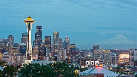 Seattle Skyline Wallpapers Wallpaper Cave