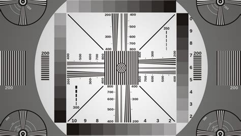 Check Out This Collection Of Vintage Tv Test Patterns