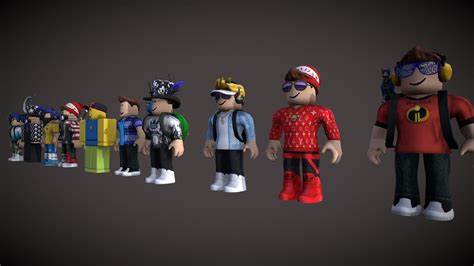 Roblox Character 3d Model Download Images And Photos Finder