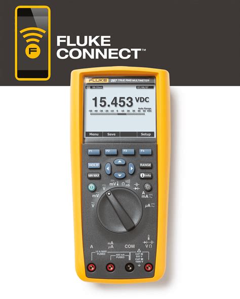 Fluke 287 Trms Logging Multimeter With Trend Display At Reichelt