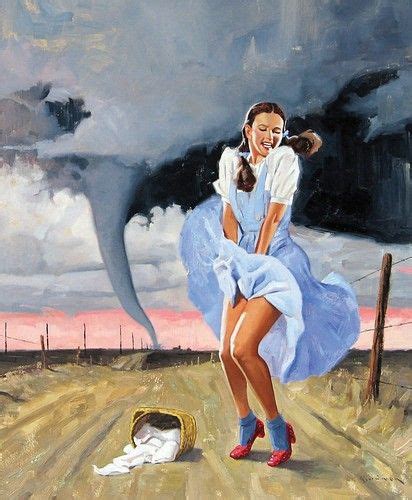 Captivating Dorothy From Wizard Of Oz With A Marilyn Monroe Twist