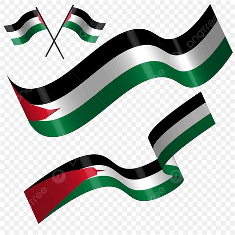 Palestine Flag Vector Png Images Palestine Wave Flag Flag Of