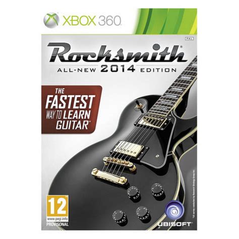 Disc Rocksmith 2014 Xbox 360 New Jersey Ii Electric Guitar Black At Gear4music