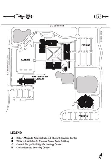 Indian River State College Chastain Campus Maps