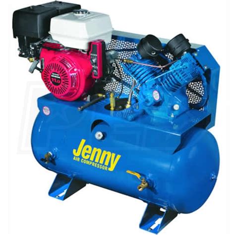 Jenny 11 Hp 30 Gallon Truck Mount Air Compressor W Electric Start