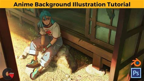 Artstation Anime Background Illustration Tutorial Cgarchives