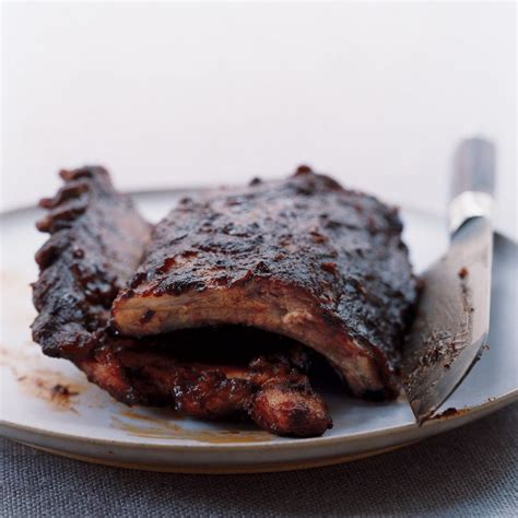 Sticky Spicy Ribs Recipe Gourmet Recipes Homemade Barbecue Sauce