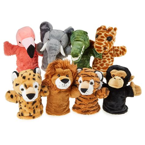 Hc406386 Wild Animal Puppets Findel International