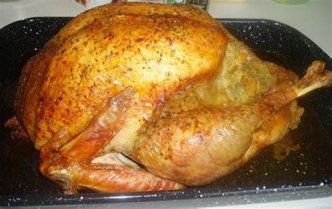 Roast Turkey With Old Fashioned Bread Stuffing Recipe Old