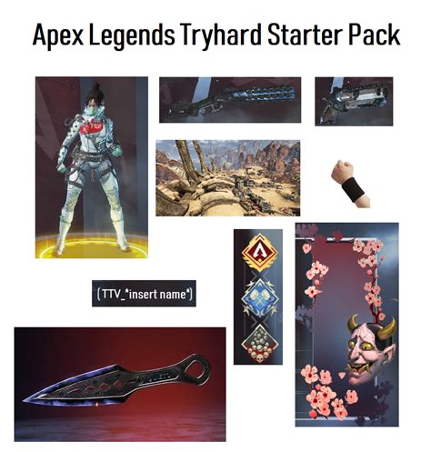 apex legends tryhard starter pack r apexlegends