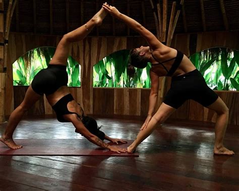 Anyone who wants to experience the benefits of yoga while bonding with a partner should consider trying yoga poses for two people. 10 Fun Yoga Poses For Two People (#10 Is Wild) | Yoga ...