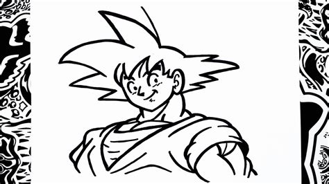 Sencillo Dibujo Como Dibujar A Goku Facil Y Rapido Para Niños Hábitos
