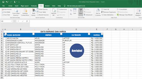 Cara Menyingkirkan Data yang Difilter di Excel
