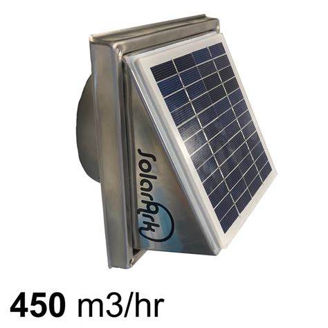 Solarark Solar Powered Wall Ventilator Sav25gb Pure