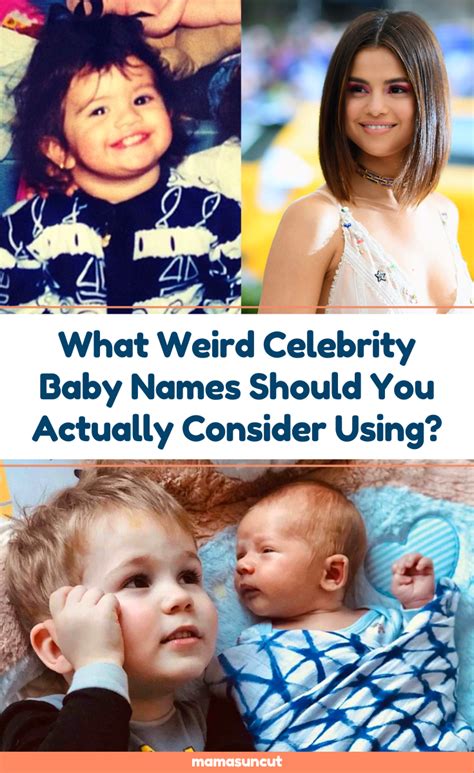 What Weird Celebrity Baby Names Should You Actually Consider Using