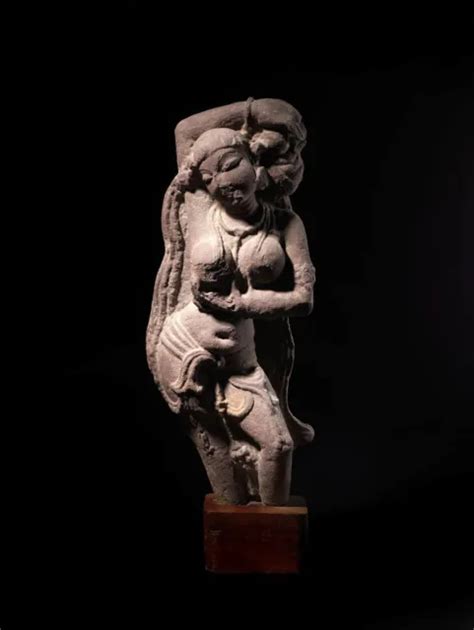 Indian Sandstone Sculpture Surasundari Goddess 10th 11th Century Madhya Pradesh 1390000