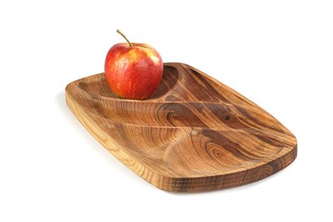 Wood Platter Wood Dinnerwear Decorative Plate Wood