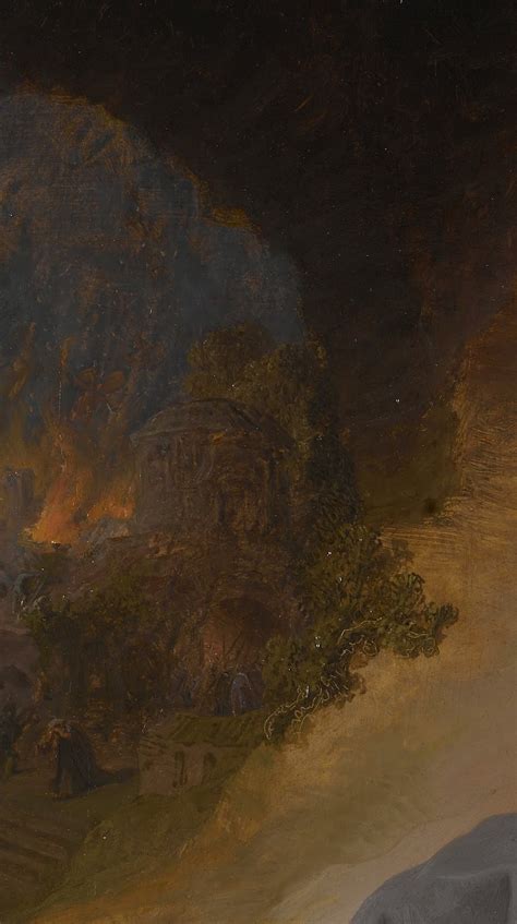 Rembrandt Jeremiah Lamenting The Destruction Of Jerusalem 1630