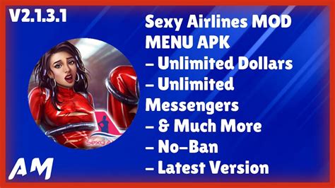 sexy airlines mod apk v2 1 3 1 unlimited dollars messengers and no ban latest version ~ andro