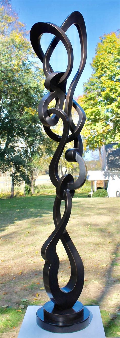 Kevin Barrett Groove By Kevin Barrett Large Metal Bronze Abstract
