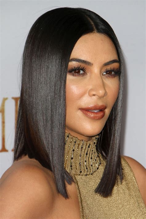 kim kardashian s hairstyles and hair colors steal her style