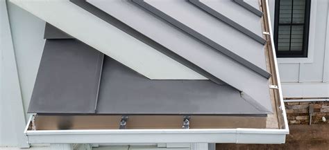 Sentriclad Metal Slate Gray And Andrews Roofings Rapid Rain 56x Gutter