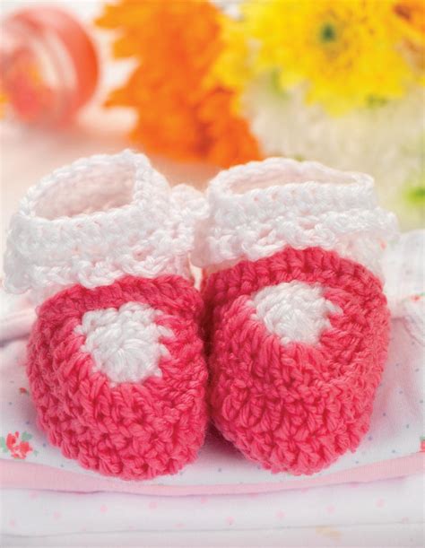 Mary Jane Crochet Baby Booties Top Crochet Patterns