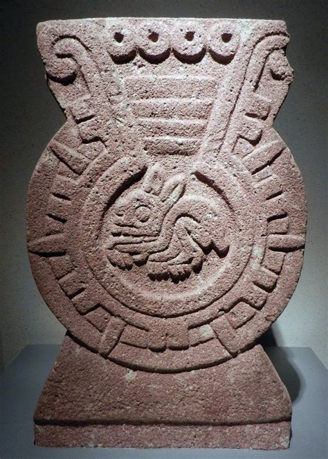 Museo Nacional De Antropología México Df México Lápida Lunar