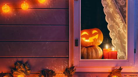Happy Pumpkin Hd Wallpaper Download Halloween Wallpapers