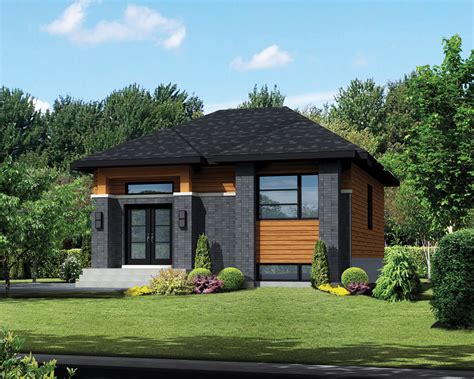 Contemporary Style House Plan 2 Beds 100 Baths 900 Sq