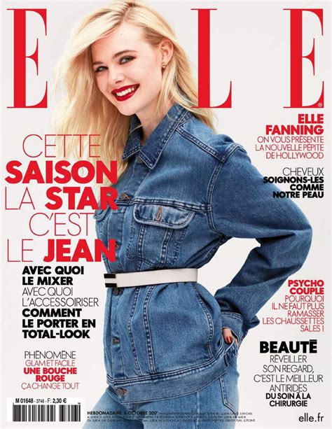 Elle Fanning In Elle Magazine France October 2017 Hawtcelebs