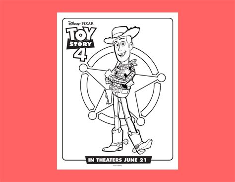 Peep Toy Story 4 Coloring Page