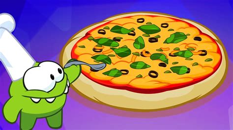 Om Nom And Om Nelle Cook And Eat Food Learn English With Om Nom