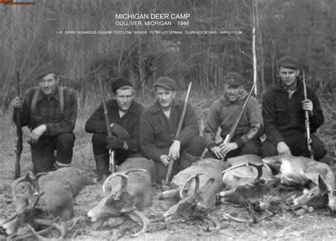 Michigan Deer Camp 1946 Michigan Sportsman Online Michigan Hunting
