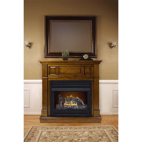 Pleasant Hearth Dual Fuel Vent Free Wall Mount Gas