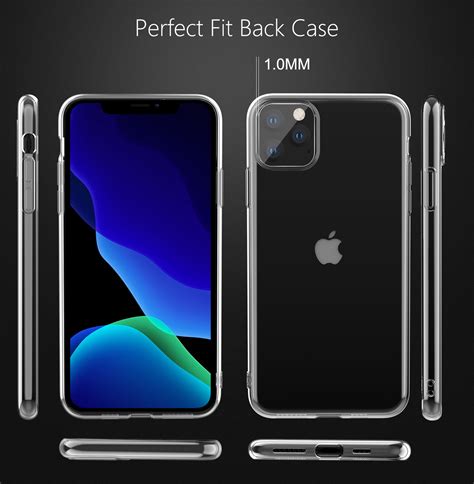 Clear Gel Silicone Shockproof Thin Slim Case Cover For Apple Iphone 11
