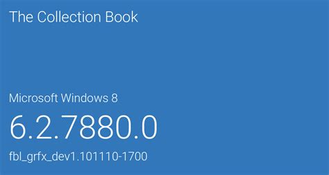Microsoft Windows 8 6278800 The Collection Book