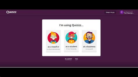 Quizizz Jak Tworzyć Quizy Zdalne Nauczanie Youtube