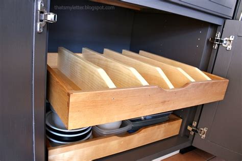 Build your own wooden diy file cabinet with these building plans and video tutorial! DIY Pull Out Drawer Dividers for Water Bottles - Jaime ...