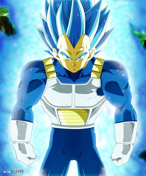 Super Vegeta Ssj Blue By Saodvd Dragon Ball Z Dragon Ball Image