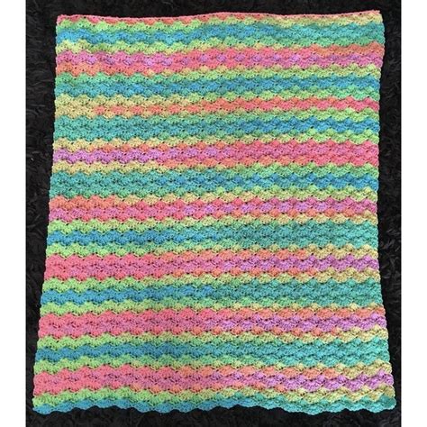 Easy Beginners Shell Blanket Crochet Pattern By Bonnie