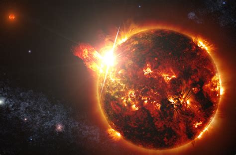 Una Gigantesca Eruzione Stellare Spazio And Astronomia Ansait