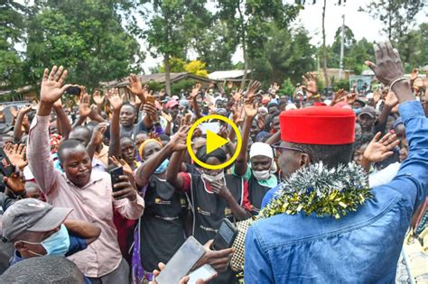 The lawmaker said he regretted the incident and advised his constituents to use alternative routes Didmus Barasa returns Wangamati's favor | #iKUWEiKUWE Updates