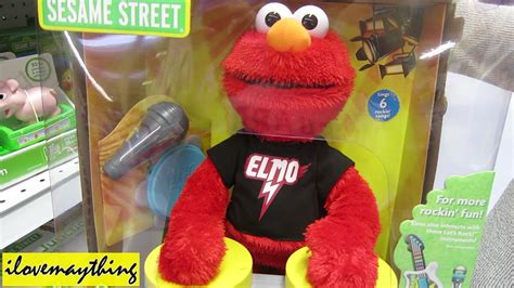 Checking Out Lets Rock Elmo Sesame Street Toy Doll Youtube