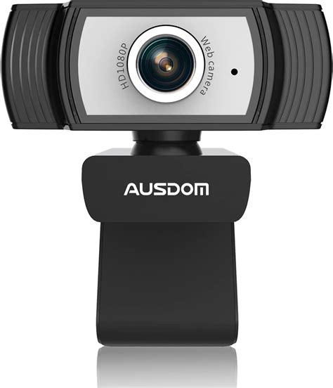 1080p Webcam Ausdom Aw33 Full Hd Web Cam With Built In Noise Reduction Microphone Stream Usb