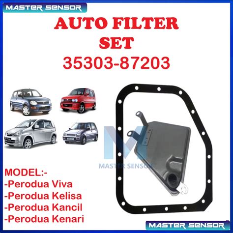 Atf Auto Transmission Filter Gasket Set Atf Gear Box Filter Perodua Kancil Kelisa